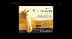 Desktop Screenshot of estanciavendramin.com.br